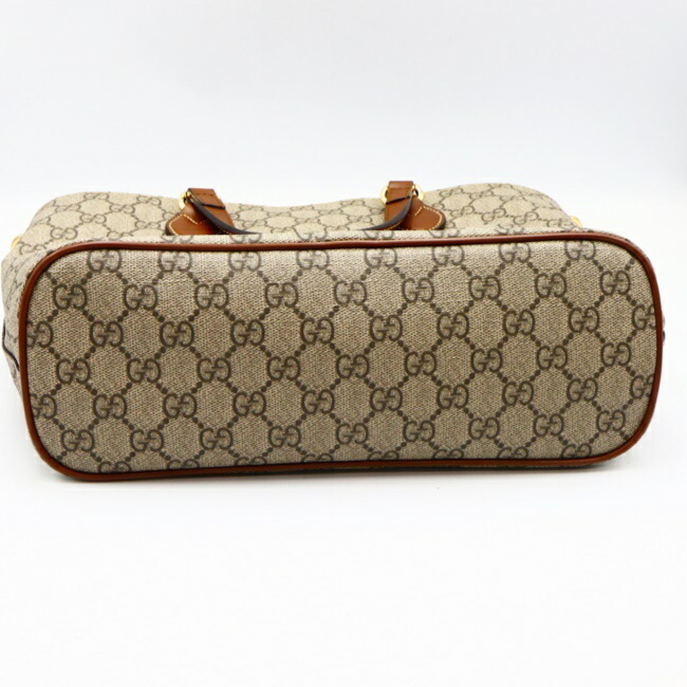 Gucci GG 2WAY Beige Handbag Supreme - Picture 6 of 16